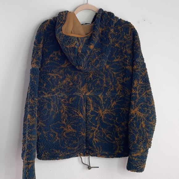 Prana Polar Escape 1/4 zip teddy plush hooded pullover sweatshirt sz XS - Picture 10 of 10